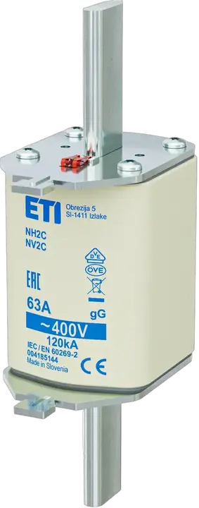 Slika NH2C gG 63A/400V korr.
