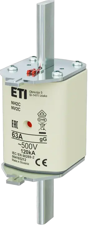 Slika NH2C gG 63A/500V