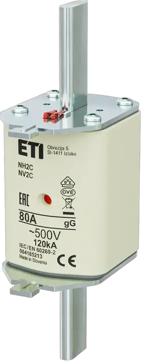 Slika NH2C gG 80A/500V