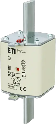 NH2 gG 355A/500V