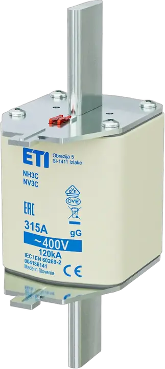 Slika NH3C gG 315A/400V korr.