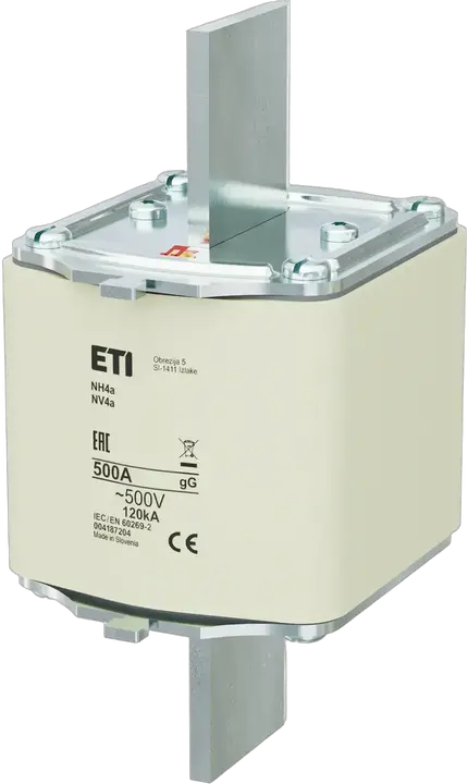 Slika NH4a gG 500A/500V