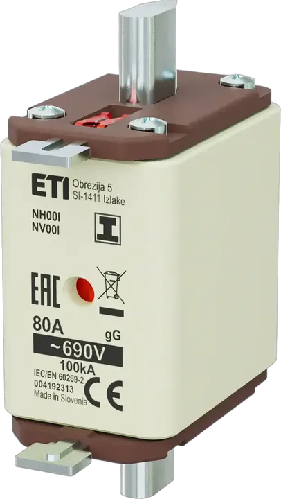 Slika NH00/I gG 80A/690V
