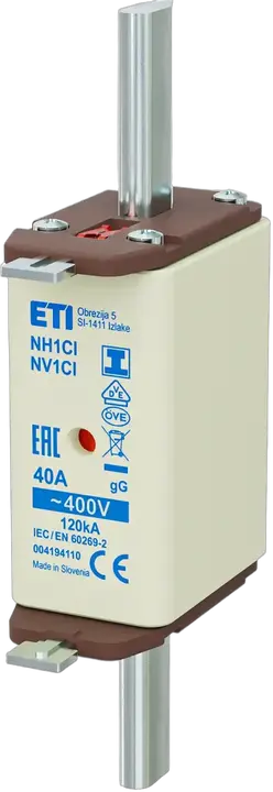 Slika NH1C/I gG 40A/400V
