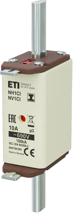 Slika NH1C/I gG 10A/690V