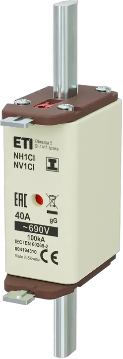 Slika NH1C/I gG 40A/690V