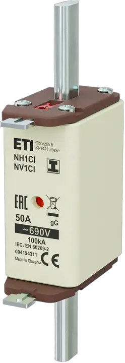 Slika NH1C/I gG 50A/690V