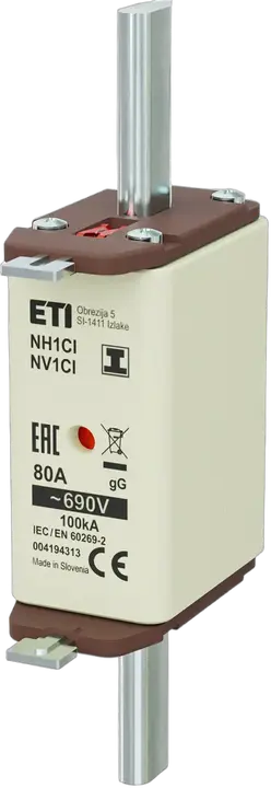 Slika NH1C/I gG 80A/690V