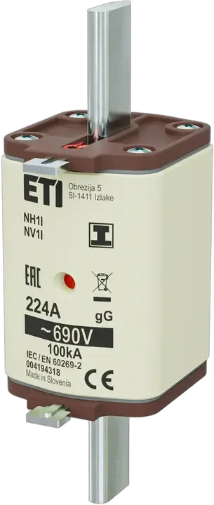 Slika NH1/I gG 224A/690V