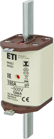 NH2C/I gG 160A/500V
