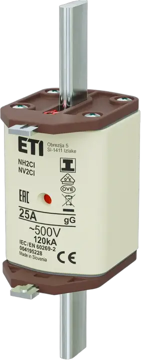 Slika NH2C/I gG 25A/500V
