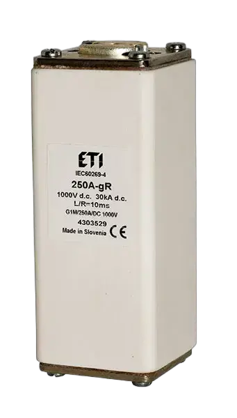 Slika NHG1 gR 250A/1000V DC