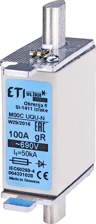 Slika NH000 UQ gR 125A/690V