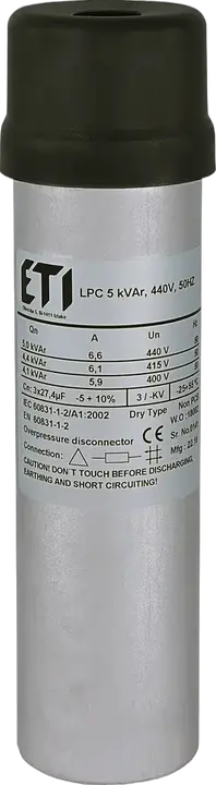 Slika LPC 5 kVAr, 440V, 50Hz