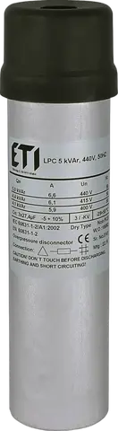 LPC 5 kVAr, 440V, 50Hz