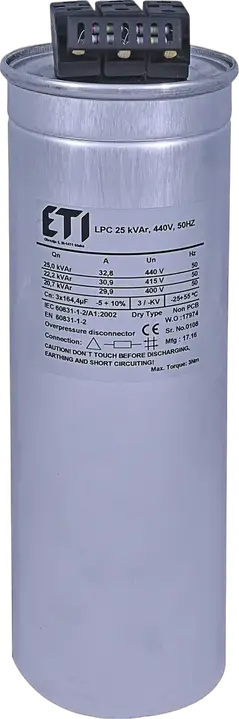 Slika LPC 25 kVAr, 440V, 50Hz
