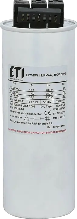 Slika LPC-DW 12.5 kVAr, 400V, 50HZ
