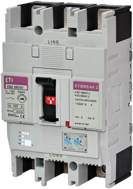 Slika EB2 1250/3VE 1250A 3p 1100V