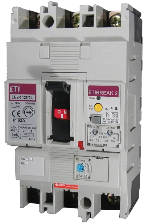 Slika EB2R 125/4L 32A 4P