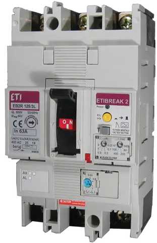 Slika EB2R 125/4L 50A 4P
