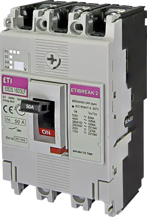 Slika EB2S 160/3LF 50A 3p