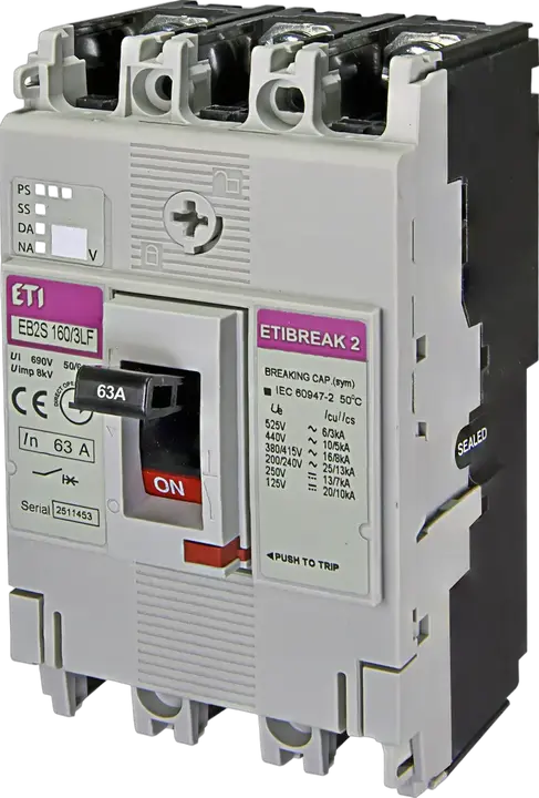 Slika EB2S 160/3LF 63A 3p