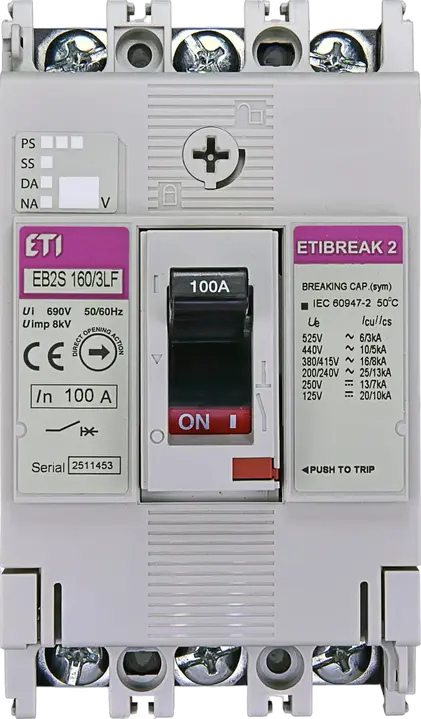 Slika EB2S 160/3LF 100A 3p