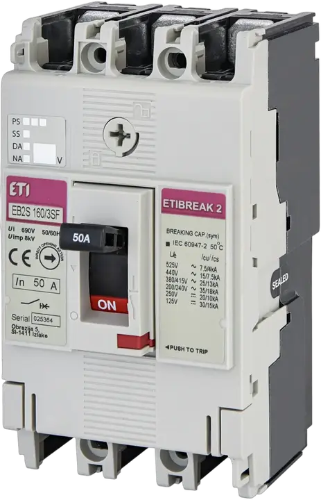 Slika EB2S 160/3SF 50A 3p