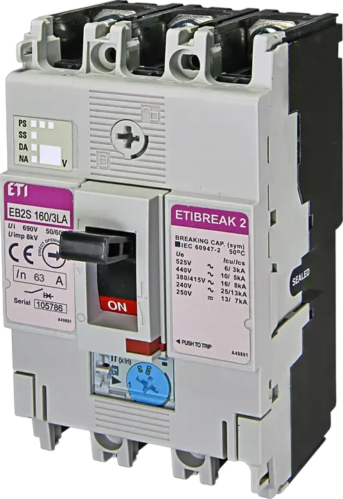 Slika EB2S 160/3LA 63A 3p
