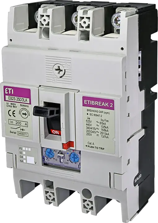 Slika EB2S 250/3LA 200A 3p