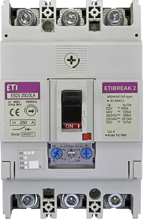 Slika EB2S 250/3LA 250A 3p