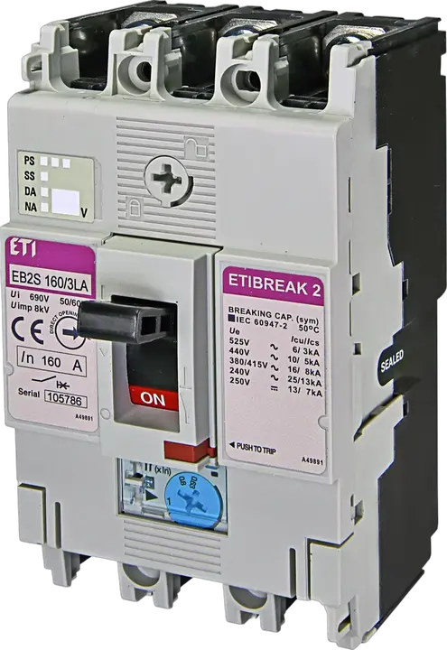 Slika EB2S 160/3HA 160A 3p