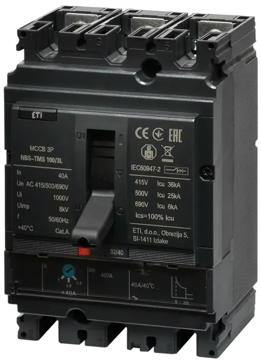 Slika NBS-TMS 100/3L  40A 3P