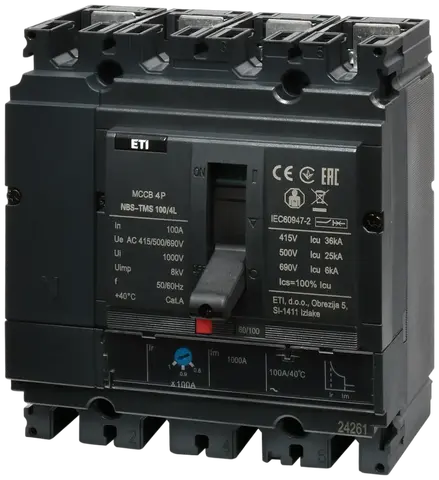 Slika NBS-TMS 100/4L  50A 4P