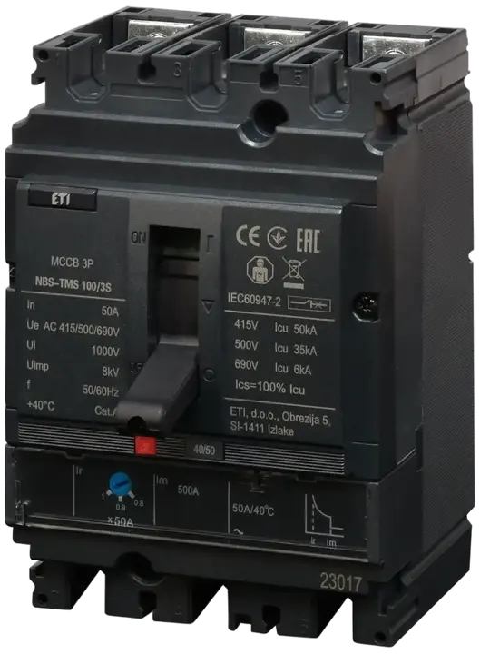 Slika NBS-TMS 100/3S  50A 3P