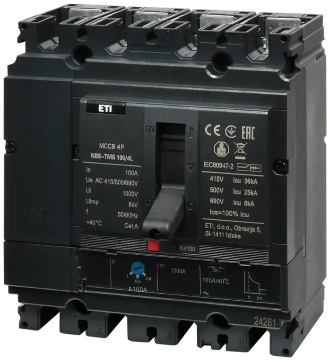 Slika NBS-TMS 100/4S  32A 4P