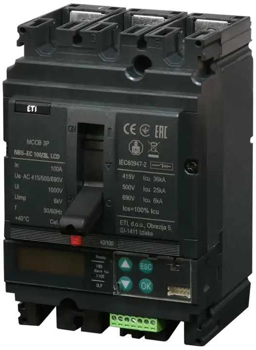 Slika NBS-EC 100/3L LCD 100A 3P