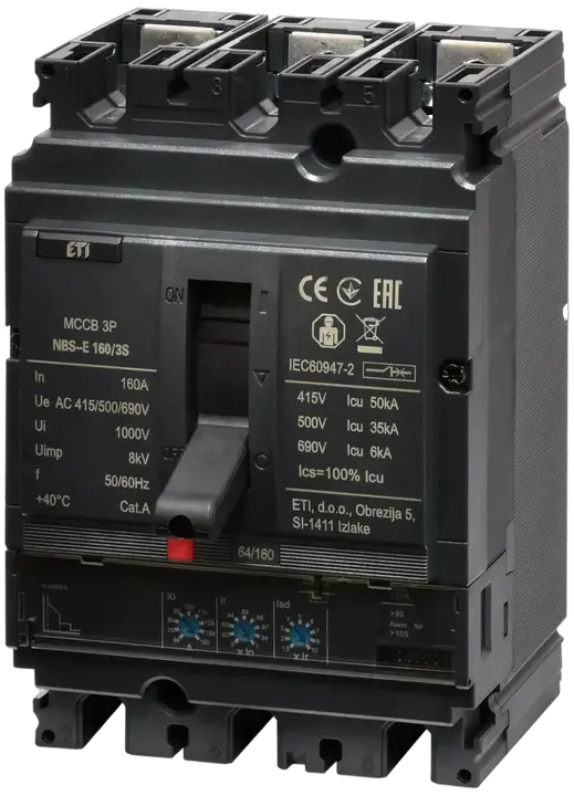 Slika NBS-E 160/3S 160A 3P