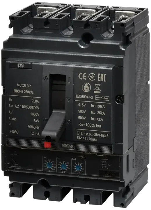 Slika NBS-E 250/3L 250A 3P