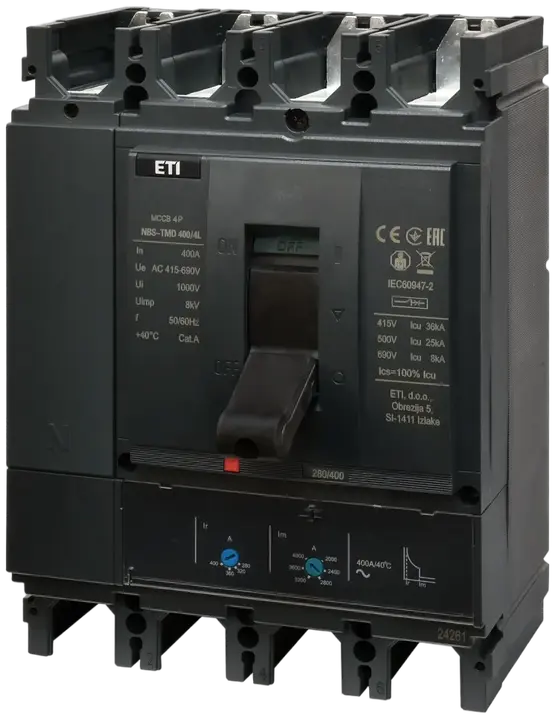 Slika NBS-TMD 400/4S 400A 4P