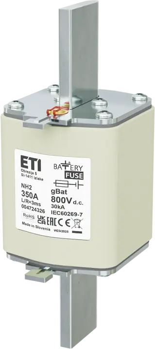Slika NH2 gBat 350A/800V DC