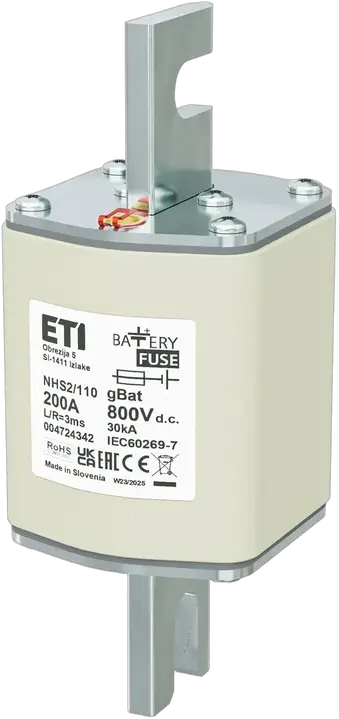 Slika NHS2/110 gBat 200A/800V DC