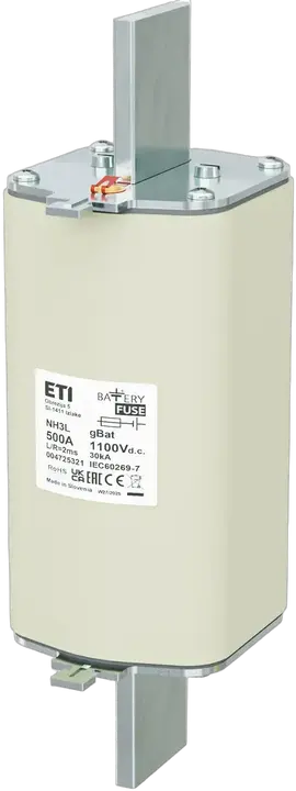 Slika *NH3L gBat 500A/1100V DC